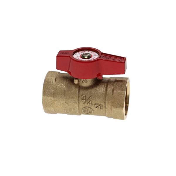 BALL VALVE GAS TWO PIECE 3/4in T-3005 IPS CSA APPROVED LEGEND, item number: AGA-3/4